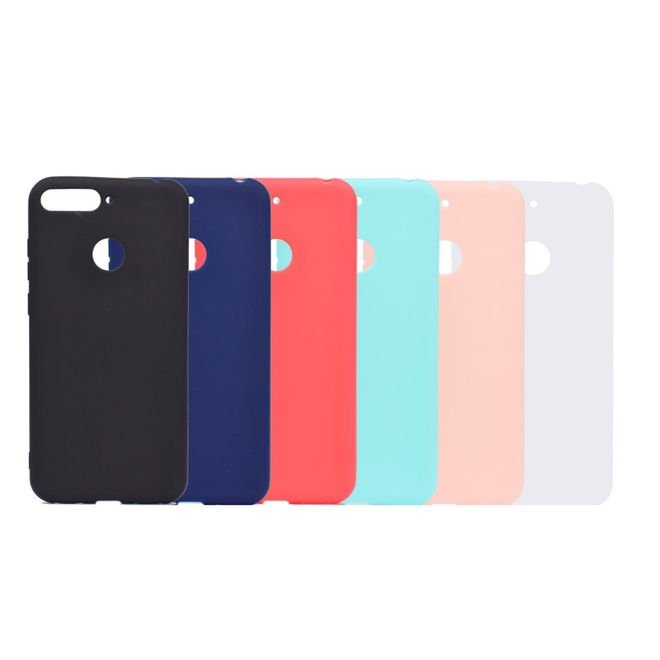 Huawei Honor 7A Handyhülle - Softcase TPU Series - schwarz