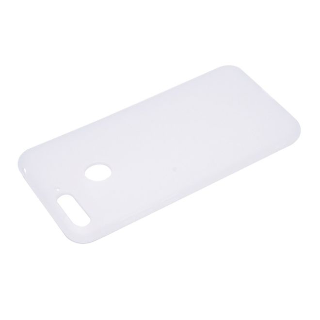 Huawei Honor 7A Handyhülle - Softcase TPU Series - weiss