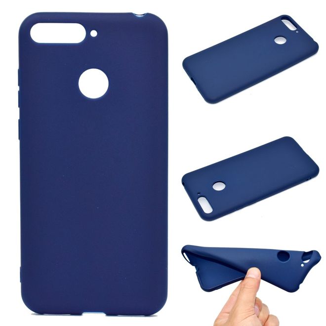 Huawei Honor 7A Handyhülle - Softcase TPU Series - dunkelblau