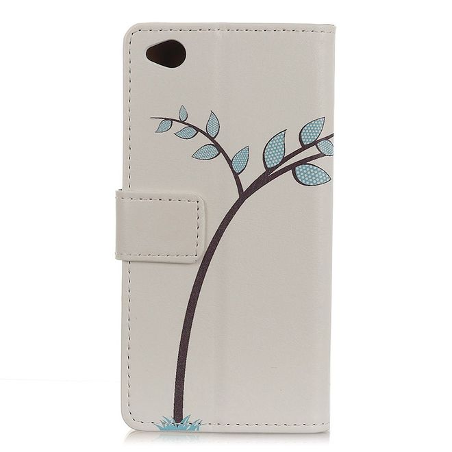 Xiaomi Redmi Go Handyhülle - Leder Bookcover Image II Series - Eulen auf einem Ast