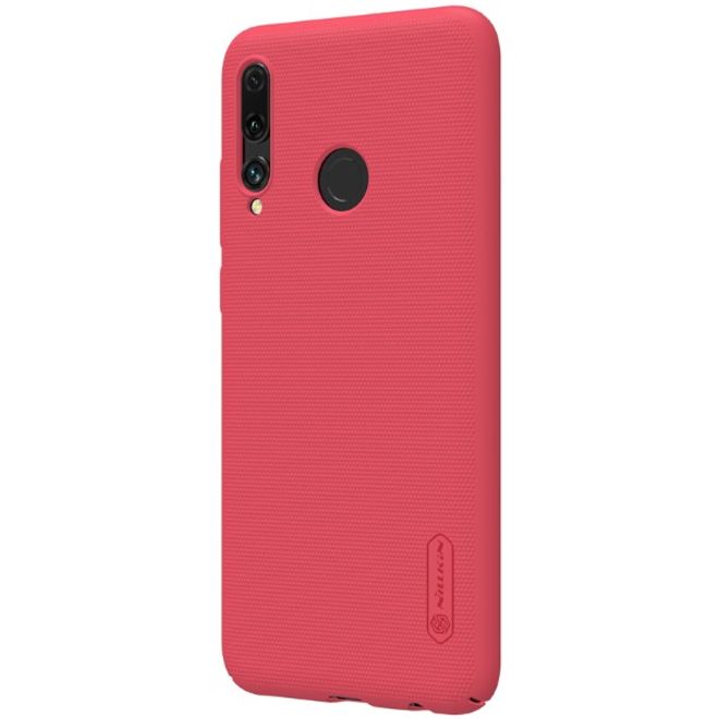 Nillkin - Huawei P Smart+ (2019) Hülle - Plastik Case - Super Frosted Shield Series - rot