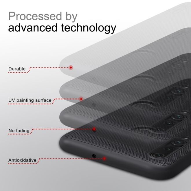 Nillkin - Huawei P Smart+ (2019) Hülle - Plastik Case - Super Frosted Shield Series - rot