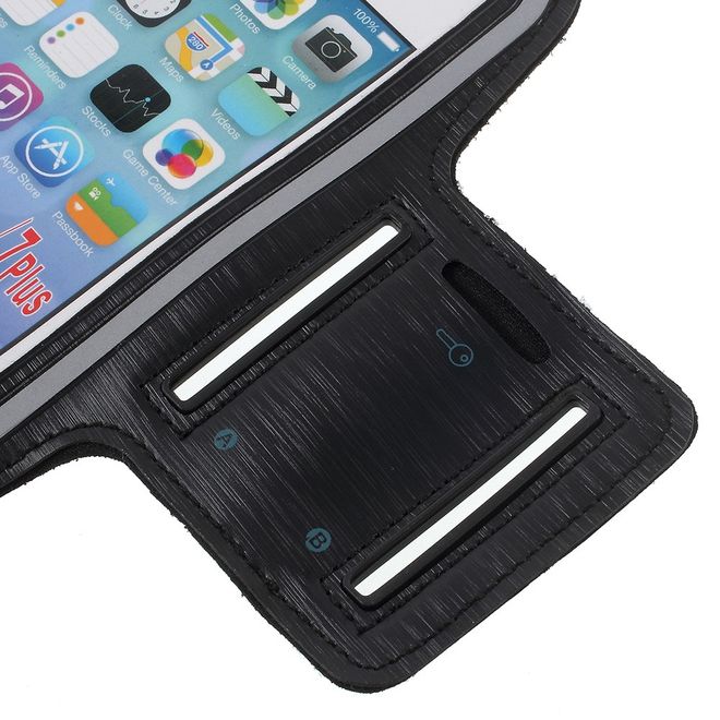 Universal - Sport Armband für Smartphones bis 6.2" (max 147 x 75 mm) - schwarz