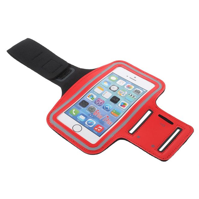 Universal - Sport Armband für Smartphones bis 6.2" (max 147 x 75 mm) - rot