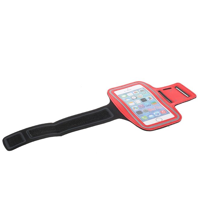 Universal - Sport Armband für Smartphones bis 6.2" (max 147 x 75 mm) - rot