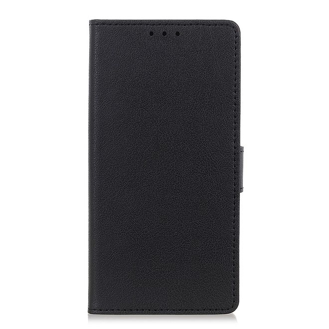 LG V50 ThinQ 5G Handy Hülle - Classic III Leder Bookcover Series - schwarz