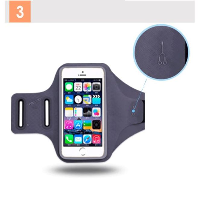 MU Classic - Sport Fitness Armband - für iPhone 8 Plus / 7 Plus - gelb