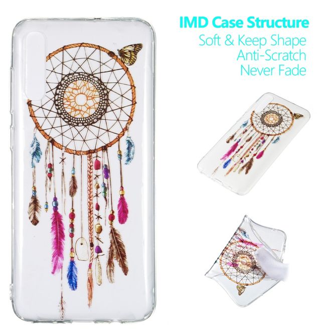 Samsung Galaxy A70 Handyhülle - Softcase Image Plastik Series - Traumfänger