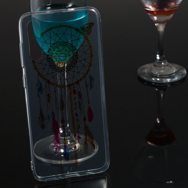 Samsung Galaxy A70 Handyhülle - Softcase Image Plastik Series - Traumfänger