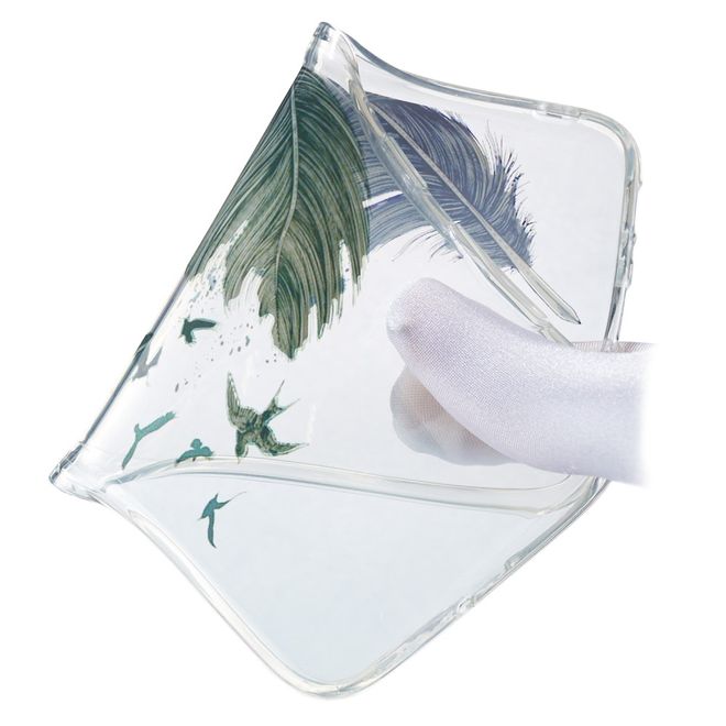 Samsung Galaxy A70 Handyhülle - Softcase Image Plastik Series - Feder und Vögel