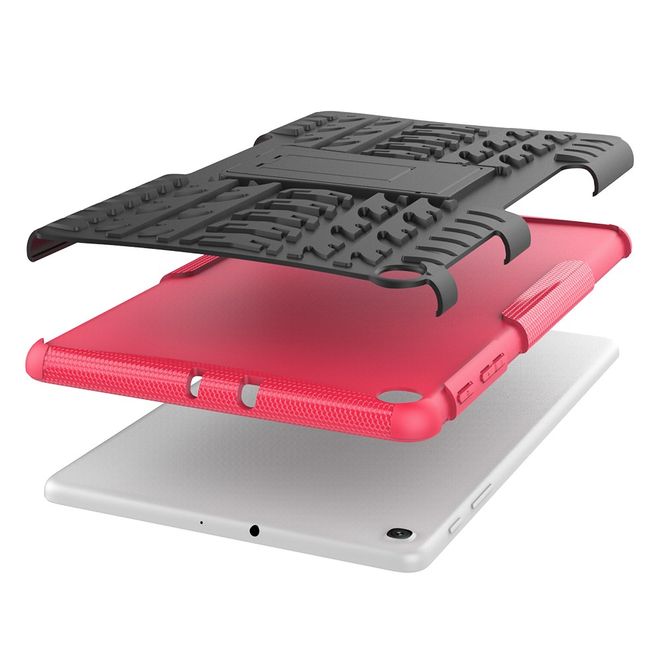 Samsung Galaxy Tab A 10.1 (2019) Hülle - Robustes Plastik Hardcase - pink