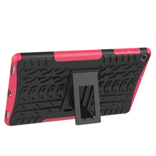 Samsung Galaxy Tab A 10.1 (2019) Hülle - Robustes Plastik Hardcase - pink