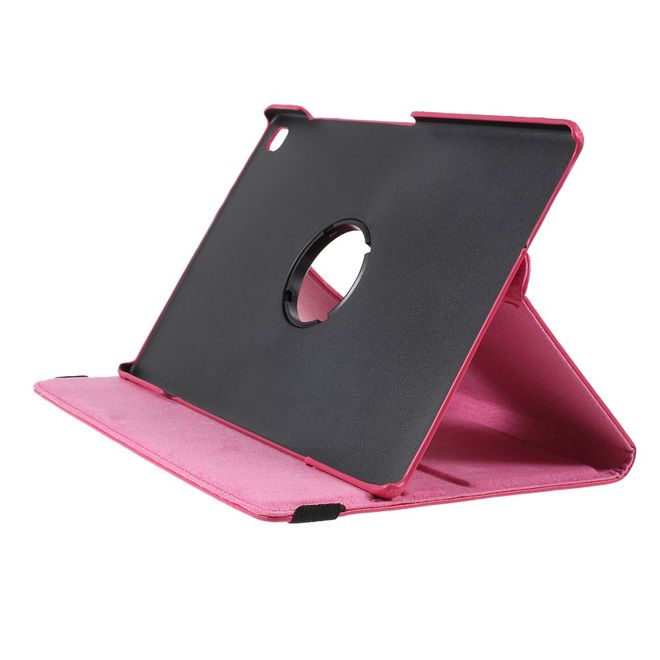 Samsung Galaxy Tab S5e Hülle - 360° rotierbares Case aus Leder - rosa