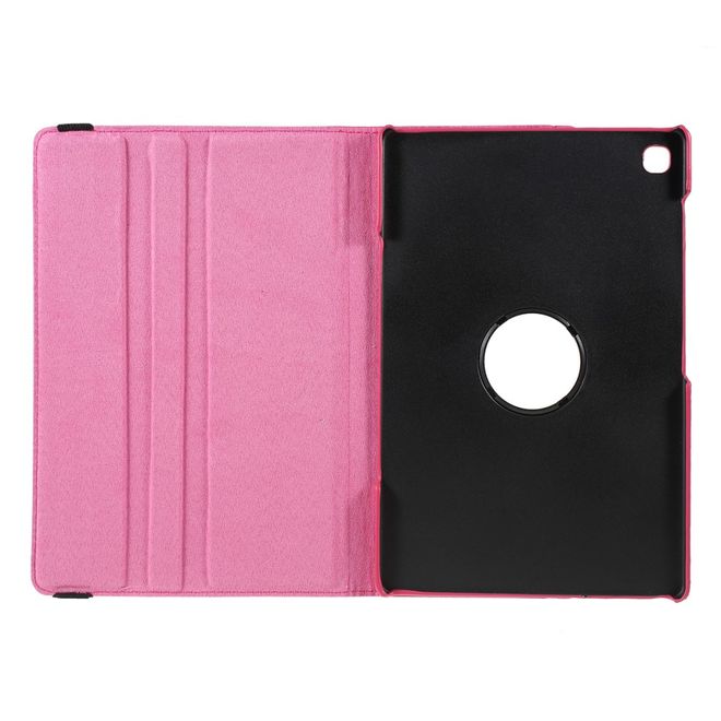 Samsung Galaxy Tab S5e Hülle - 360° rotierbares Case aus Leder - rosa
