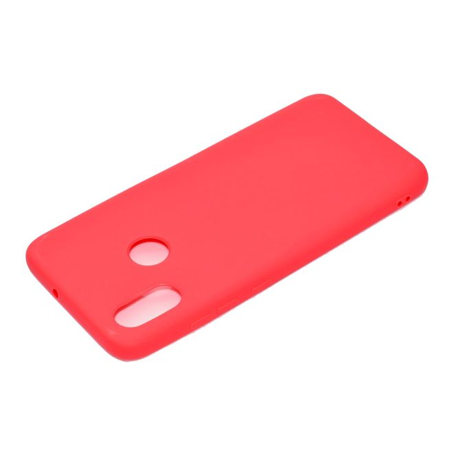 Huawei Y6 (2019) Handyhülle - Softcase TPU Series - rot