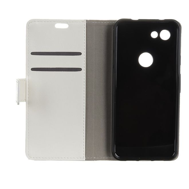 Google Pixel 3a XL Handyhülle - Leder Bookcover Image II Series - glückliche Eulen