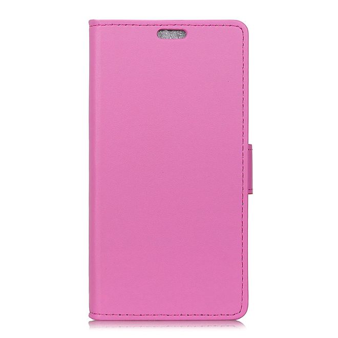 Google Pixel 3a XL Handy Hülle - Classic III Leder Bookcover Series - rosa