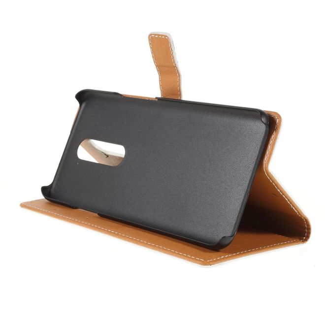 OnePlus 7 Pro Handy Hülle - Leder Bookcover Image Series - schwarz-weisse Katze