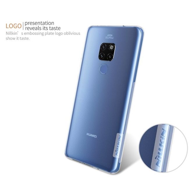 Nillkin - Huawei Mate 20 Hülle - Case aus elastischem Plastik - Nature Soft Series - transparent