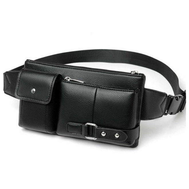 Universelle Brusttasche für Smartphones für Smartphones, Phablets & Tablets - Grösse L (26 x 15 x 5 cm) - schwarz