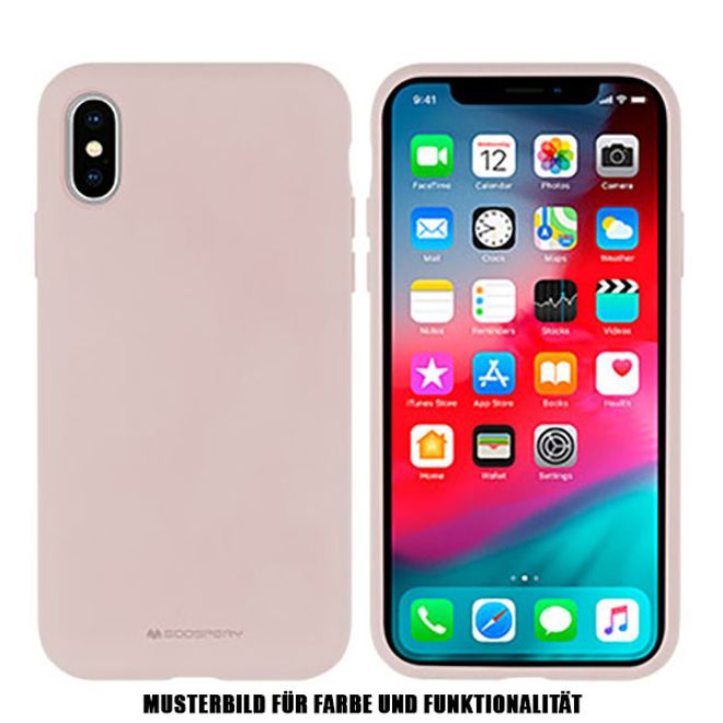 Goospery - Samsung Galaxy S9 Plus Handyhülle - Case aus Silikon - Silicone Case Series - rosegold
