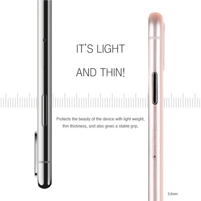 Goospery - Samsung Galaxy S10 Plus Handyhülle - Ultradünnes Case (0.6mm) - Ultra Skin Series - rot