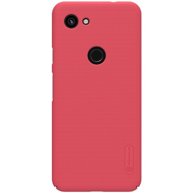 Nillkin - Google Pixel 3a XL Hülle - Plastik Case - Super Frosted Shield Series - rot