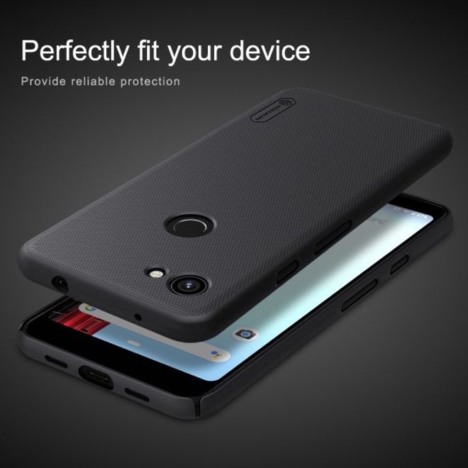 Nillkin - Google Pixel 3a XL Hülle - Plastik Case - Super Frosted Shield Series - rot