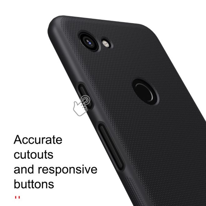 Nillkin - Google Pixel 3a XL Hülle - Plastik Case - Super Frosted Shield Series - rot