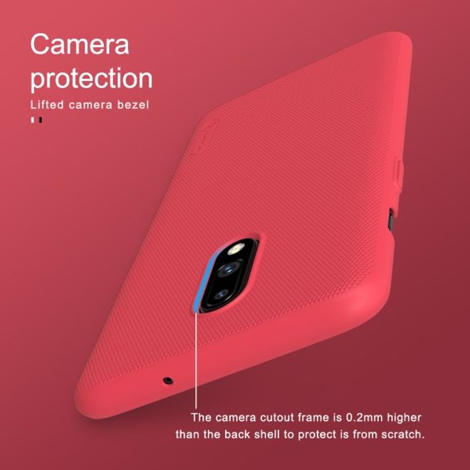 Nillkin - OnePlus 7 Hülle - Plastik Case - Super Frosted Shield Series - gold