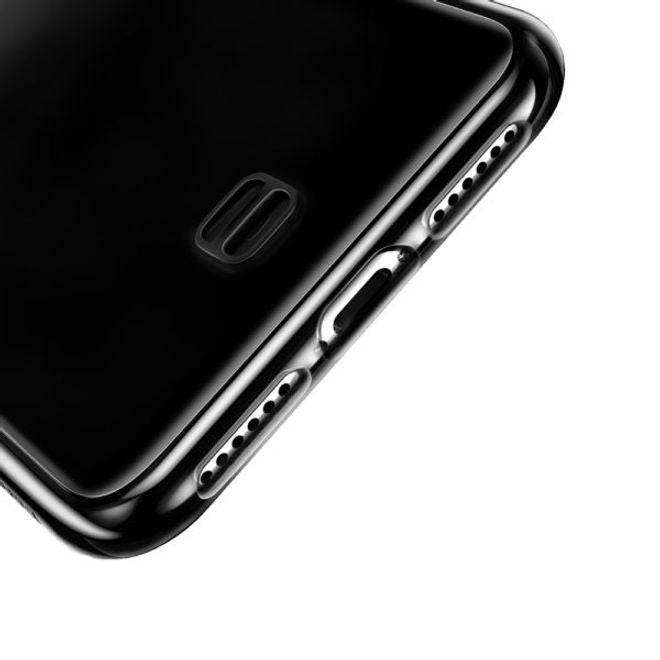 Baseus - iPhone XS / X Hülle - Softcase mit Armbändel - schwarz