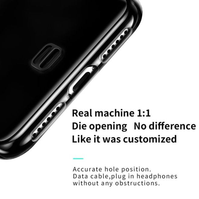 Baseus - iPhone XS / X Hülle - Softcase mit Armbändel - schwarz