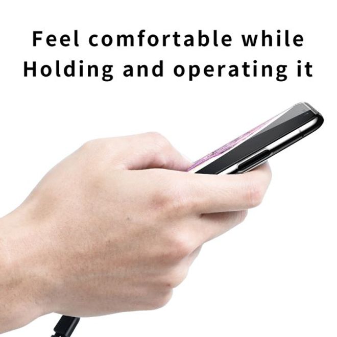 Baseus - iPhone XS / X Hülle - Softcase mit Armbändel - schwarz