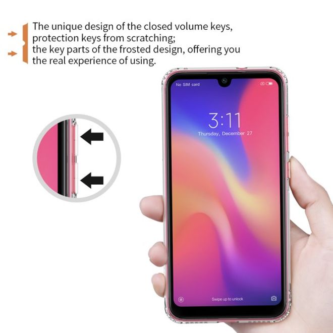 Nillkin - Xiaomi Mi Play Hülle - Case aus elastischem Plastik - Nature Soft Series - grau