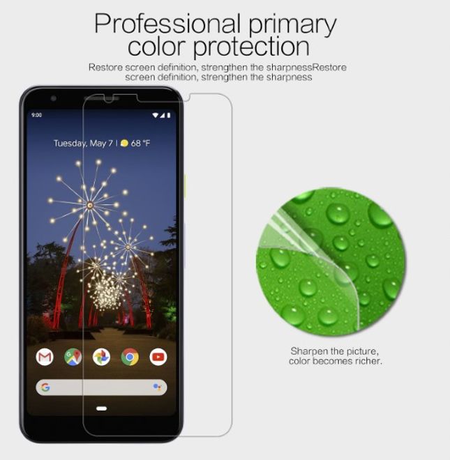 Nillkin - Google Pixel 3a XL Schutzfolie - Super Clear Whole Set Series