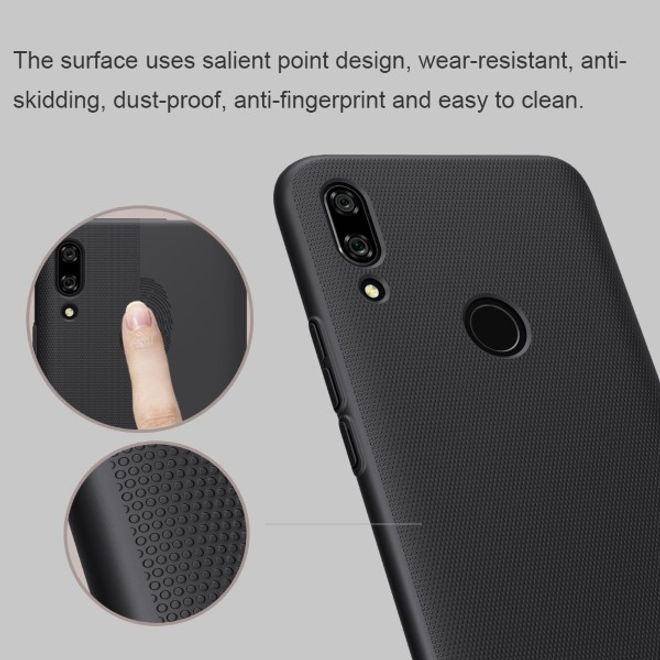 Nillkin - Huawei P Smart Z Hülle - Plastik Case - Super Frosted Shield Series - rot