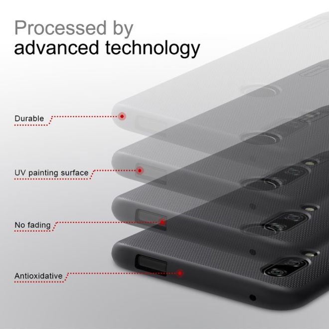 Nillkin - Huawei P Smart Z Hülle - Plastik Case - Super Frosted Shield Series - rot