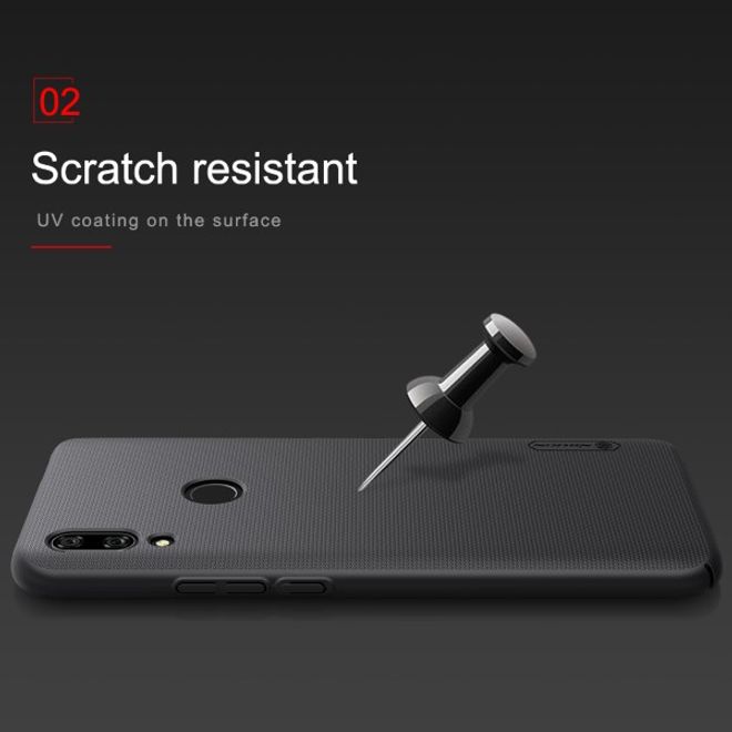 Nillkin - Huawei P Smart Z Hülle - Plastik Case - Super Frosted Shield Series - rot