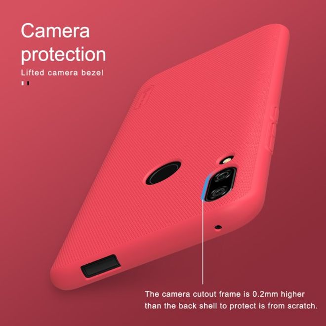Nillkin - Huawei P Smart Z Hülle - Plastik Case - Super Frosted Shield Series - rot