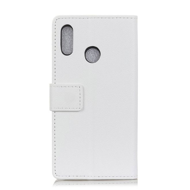 Xiaomi Mi Play Handy Hülle - Classic III Leder Bookcover Series - weiss