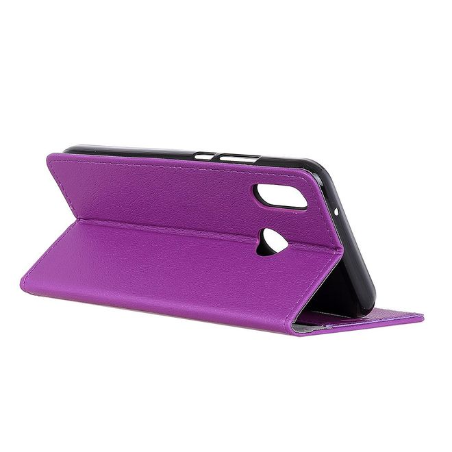 Xiaomi Mi Play Handy Hülle - Classic III Leder Bookcover Series - purpur