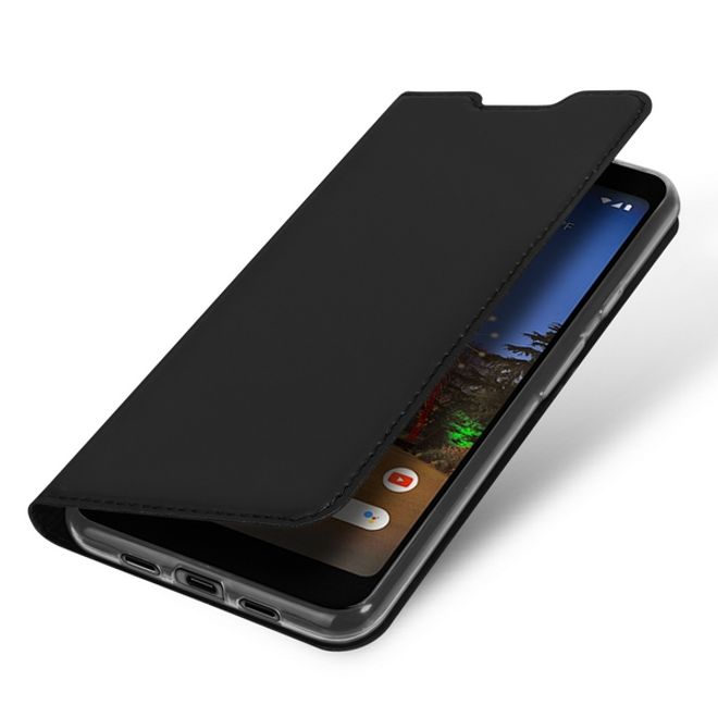 Dux Ducis - Google Pixel 3a XL Hülle - Handy Bookcover - Skin Pro Series - schwarz