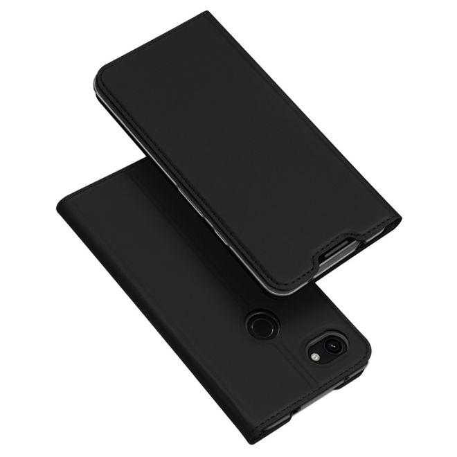 Dux Ducis - Google Pixel 3a XL Hülle - Handy Bookcover - Skin Pro Series - schwarz