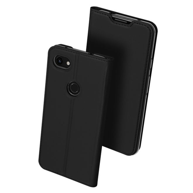 Dux Ducis - Google Pixel 3a XL Hülle - Handy Bookcover - Skin Pro Series - schwarz