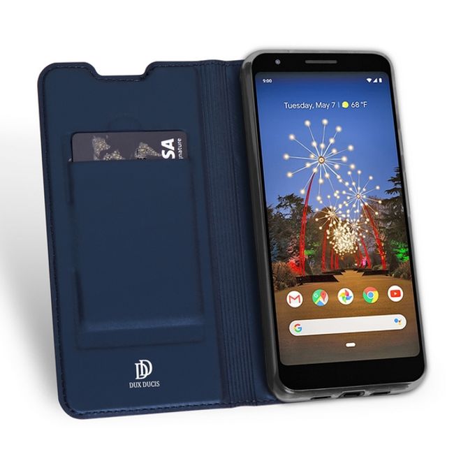 Dux Ducis - Google Pixel 3a XL Hülle - Handy Bookcover - Skin Pro Series - blau