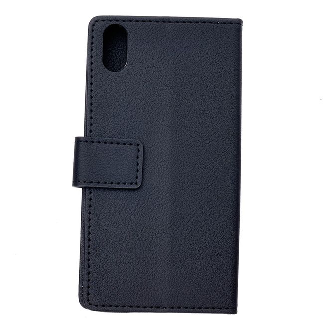 Xiaomi Mi 8 Pro Handy Hülle - Classic III Leder Bookcover Series - schwarz