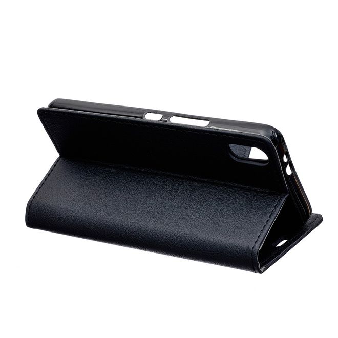 Xiaomi Mi 8 Pro Handy Hülle - Classic III Leder Bookcover Series - schwarz