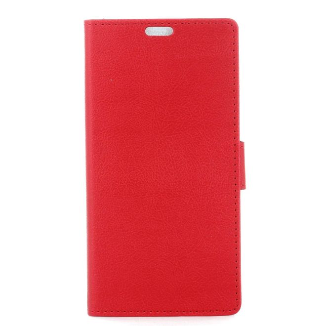 Xiaomi Mi 8 Pro Handy Hülle - Classic III Leder Bookcover Series - rot