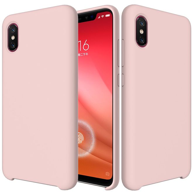 Xiaomi Mi 8 Pro Handy Hülle - Case aus Silikon - pink