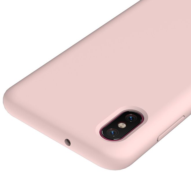 Xiaomi Mi 8 Pro Handy Hülle - Case aus Silikon - pink